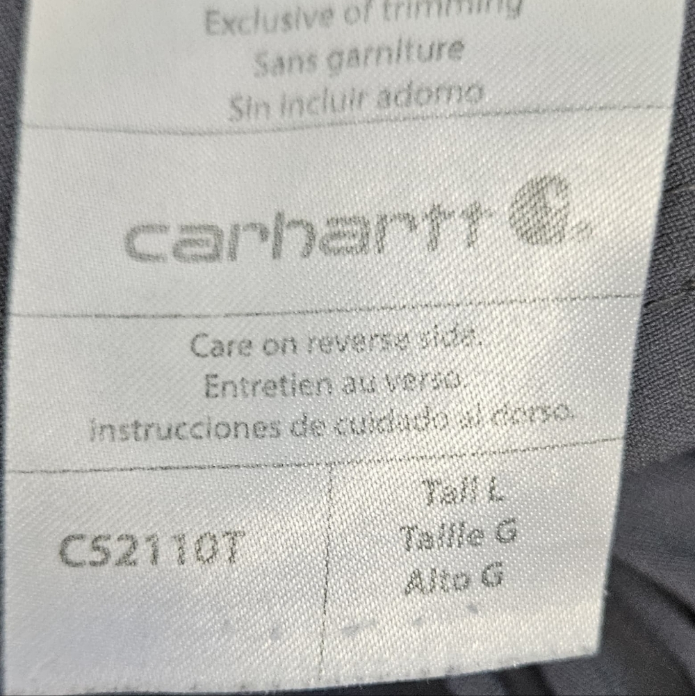 Carhartt Women's Charcoal V-Neck Scrub Set - Picture 12 of 13